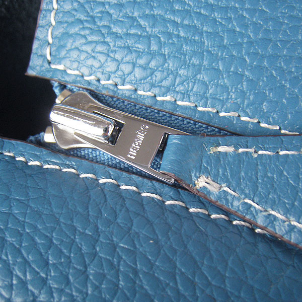 Knockoff Hermes Good News H Women Shoulder Bag Blue H2801